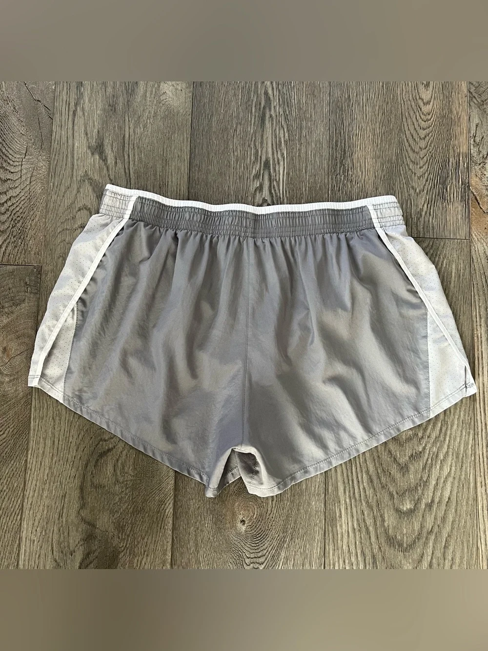 NIKE 10K Running Shorts Lined Gray Size XL
